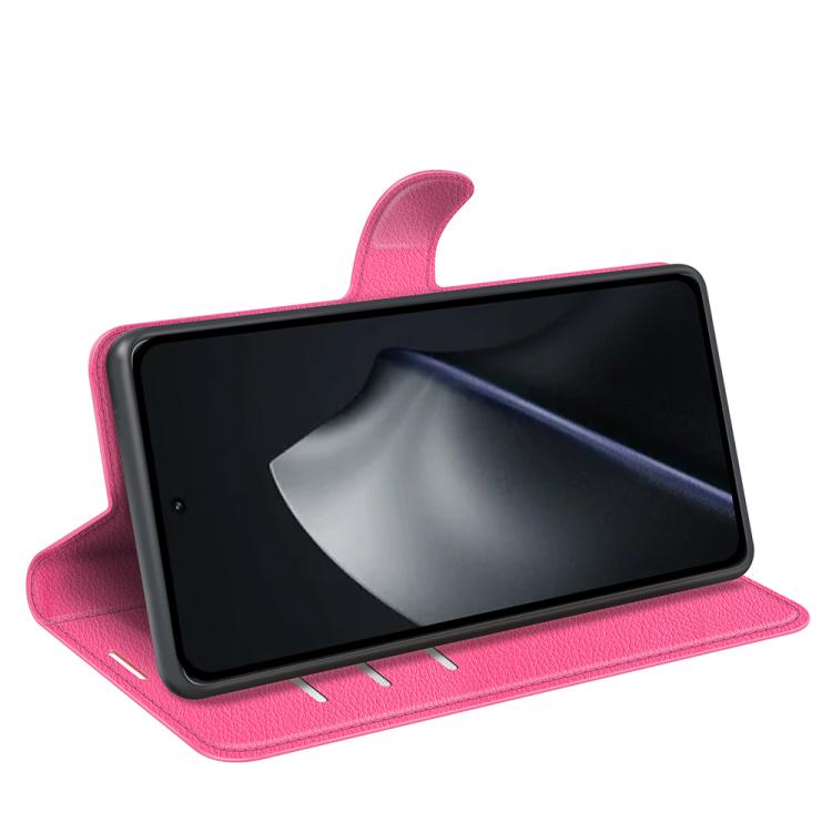 For Xiaomi 17T Litchi Texture Horizontal Flip Leather Phone Case with Holder
