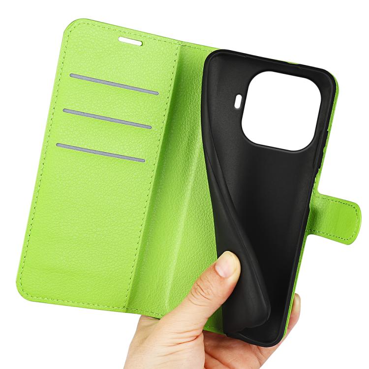For Xiaomi 17T Litchi Texture Horizontal Flip Leather Phone Case with Holder
