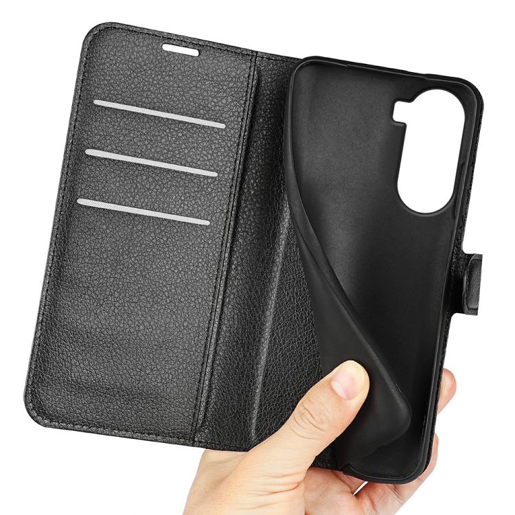 For Redmi A7 Pro 171mm / Poco C85x 5G Litchi Texture Horizontal Flip Leather Phone Case with Holder
