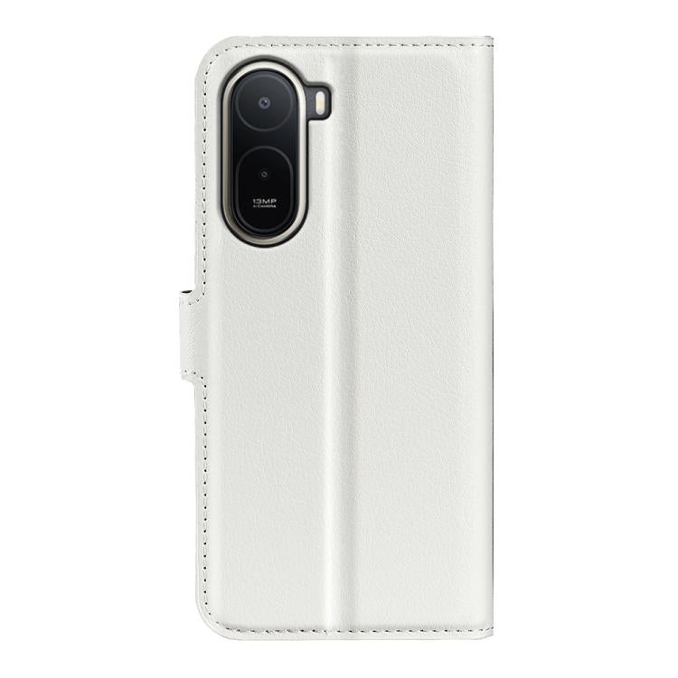 For Redmi A7 Pro 171mm / Poco C85x 5G Litchi Texture Horizontal Flip Leather Phone Case with Holder