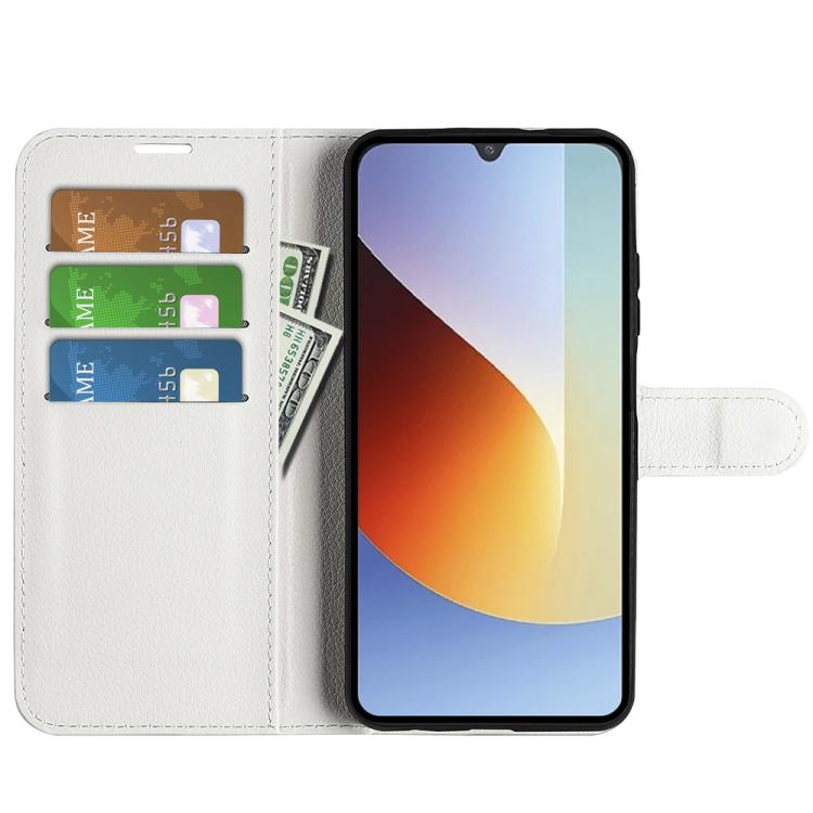 For Redmi A7 Pro 171mm / Poco C85x 5G Litchi Texture Horizontal Flip Leather Phone Case with Holder