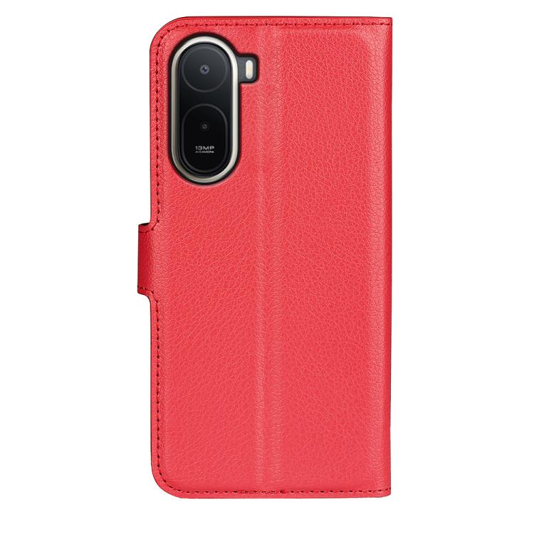 For Redmi A7 Pro 171mm / Poco C85x 5G Litchi Texture Horizontal Flip Leather Phone Case with Holder
