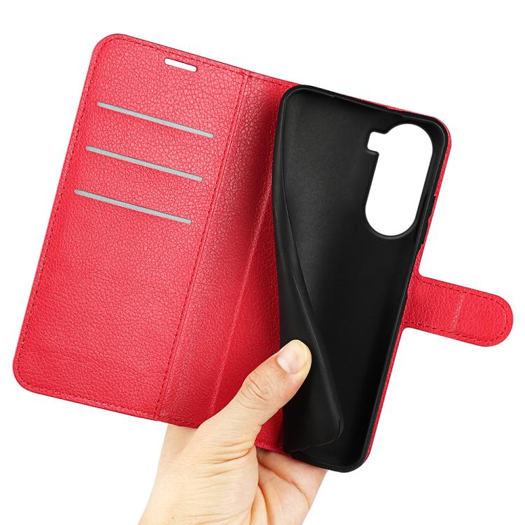 For Redmi A7 Pro 171mm / Poco C85x 5G Litchi Texture Horizontal Flip Leather Phone Case with Holder