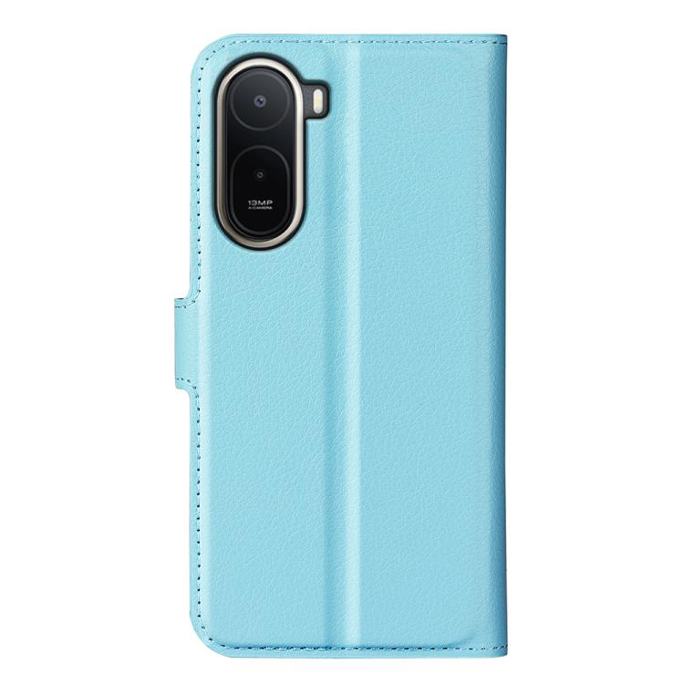 For Redmi A7 Pro 171mm / Poco C85x 5G Litchi Texture Horizontal Flip Leather Phone Case with Holder