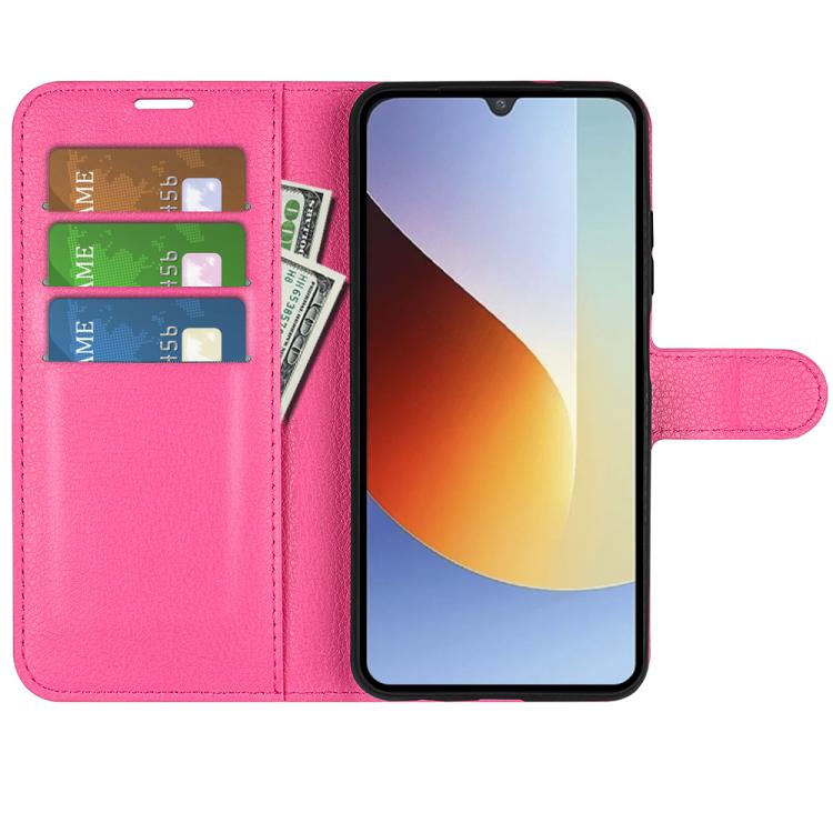 For Redmi A7 Pro 171mm / Poco C85x 5G Litchi Texture Horizontal Flip Leather Phone Case with Holder