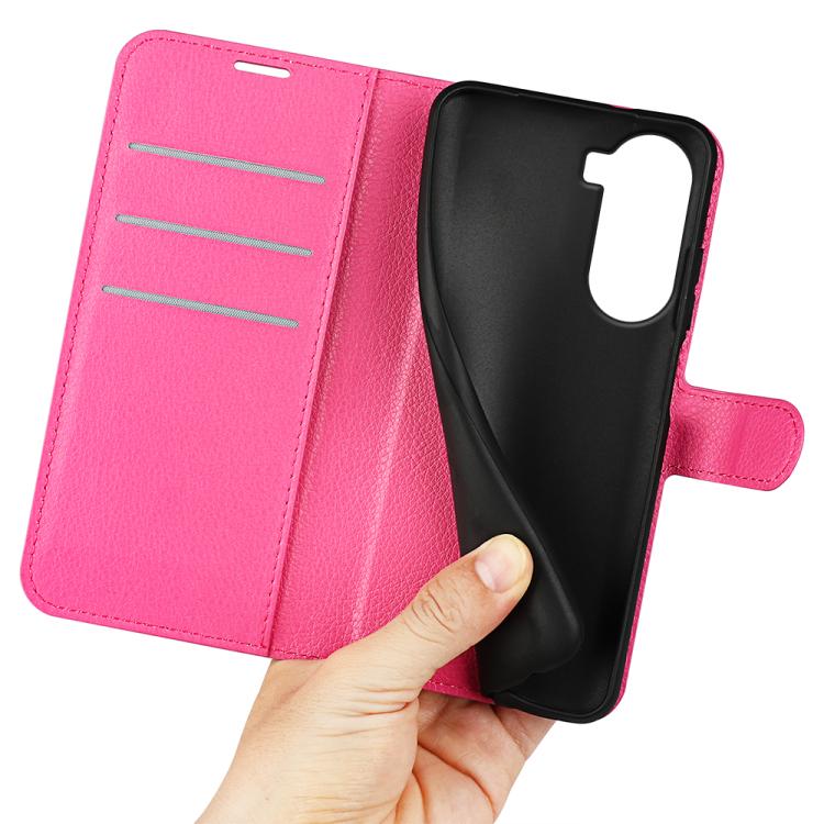 For Redmi A7 Pro 171mm / Poco C85x 5G Litchi Texture Horizontal Flip Leather Phone Case with Holder