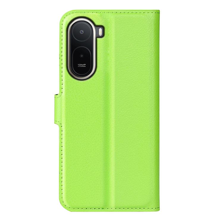 For Redmi A7 Pro 171mm / Poco C85x 5G Litchi Texture Horizontal Flip Leather Phone Case with Holder