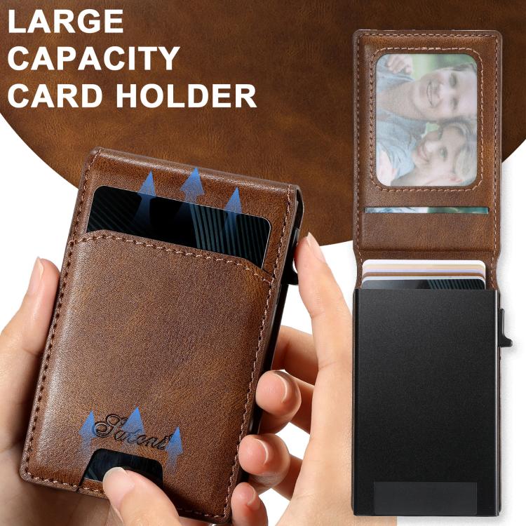 Suteni Oil Waxy Keys Automatically Pop Up Card Box