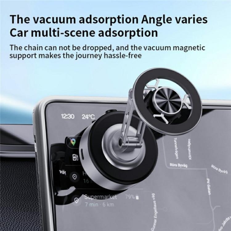 X91 360 Degree Rotation Navigation Stand Car Dashboard Magnetic Phone Mount Holder