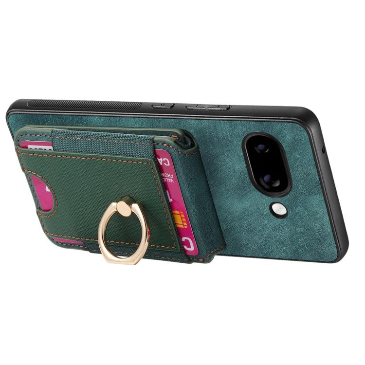 For Google Pixel 9a Retro Splitable Magnetic Stand Card Bag Leather Phone Case