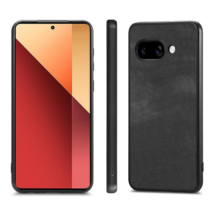 For Google Pixel 9a Vintage Leather PC Back Cover Phone Case