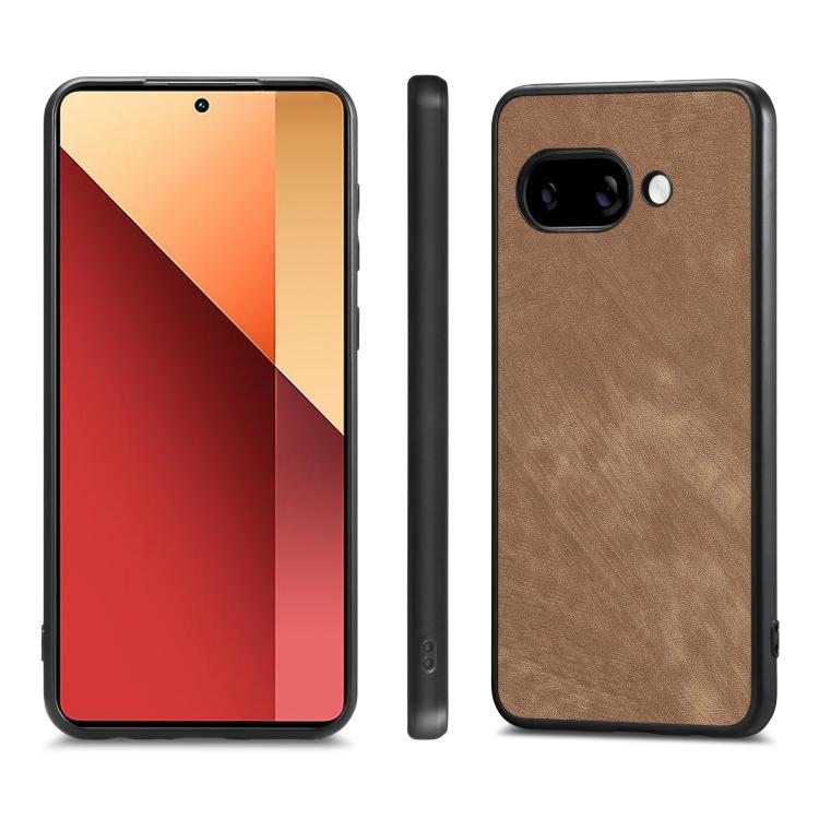 For Google Pixel 9a Vintage Leather PC Back Cover Phone Case