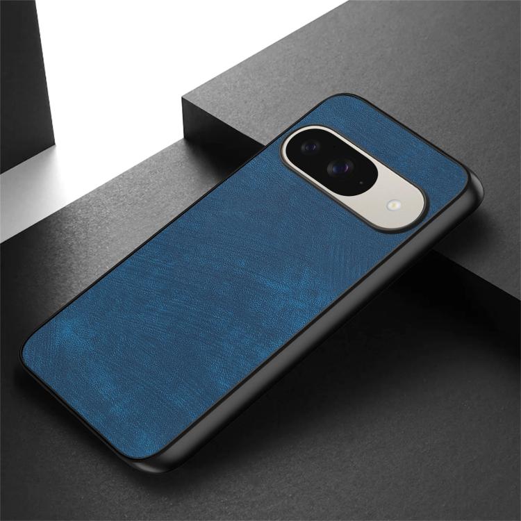For Google Pixel 9 / 9 Pro Vintage Leather PC Back Cover Phone Case