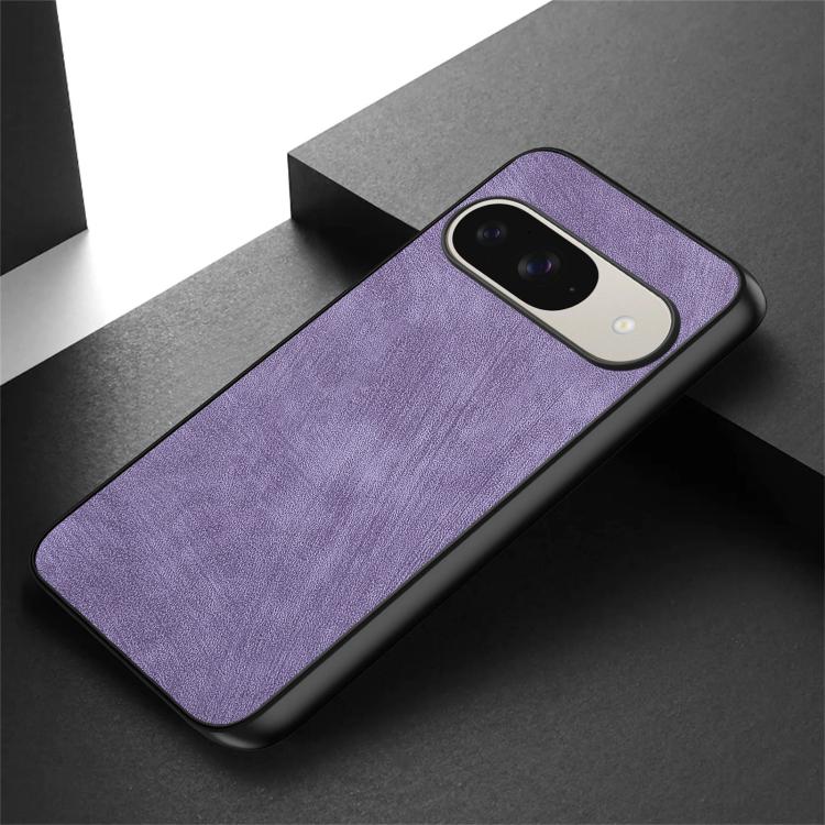 For Google Pixel 9 / 9 Pro Vintage Leather PC Back Cover Phone Case