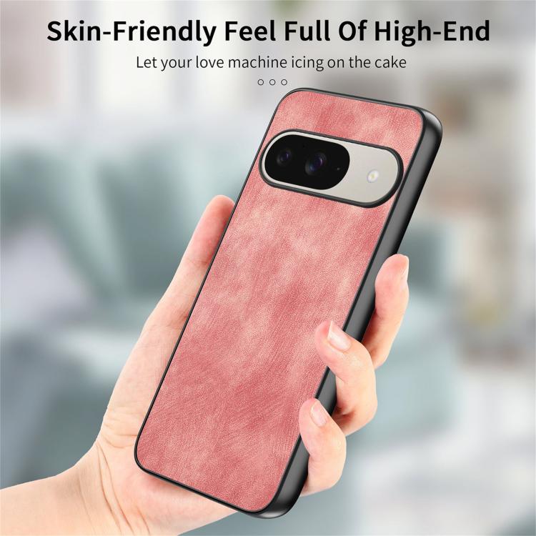 For Google Pixel 10 / 10 Pro Vintage Leather PC Back Cover Phone Case