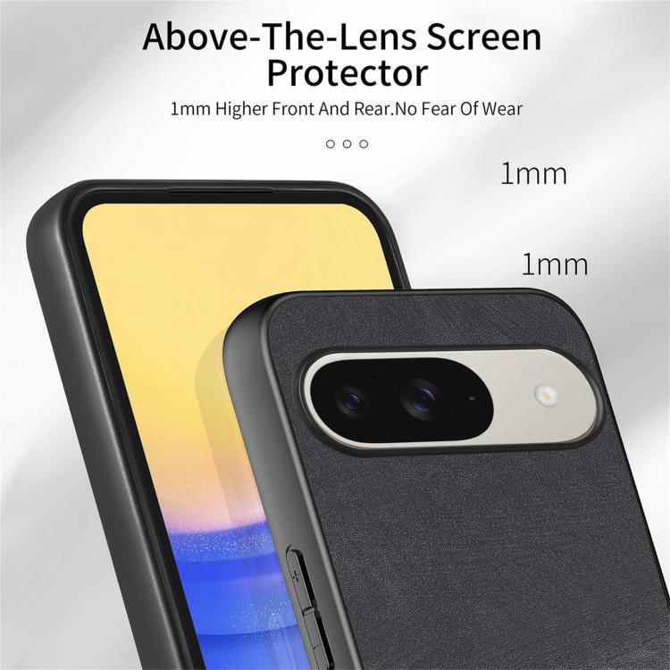 For Google Pixel 10 / 10 Pro Vintage Leather PC Back Cover Phone Case