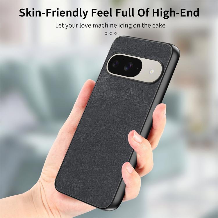 For Google Pixel 10 / 10 Pro Vintage Leather PC Back Cover Phone Case