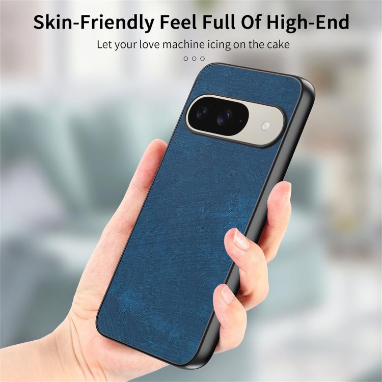 For Google Pixel 10 / 10 Pro Vintage Leather PC Back Cover Phone Case