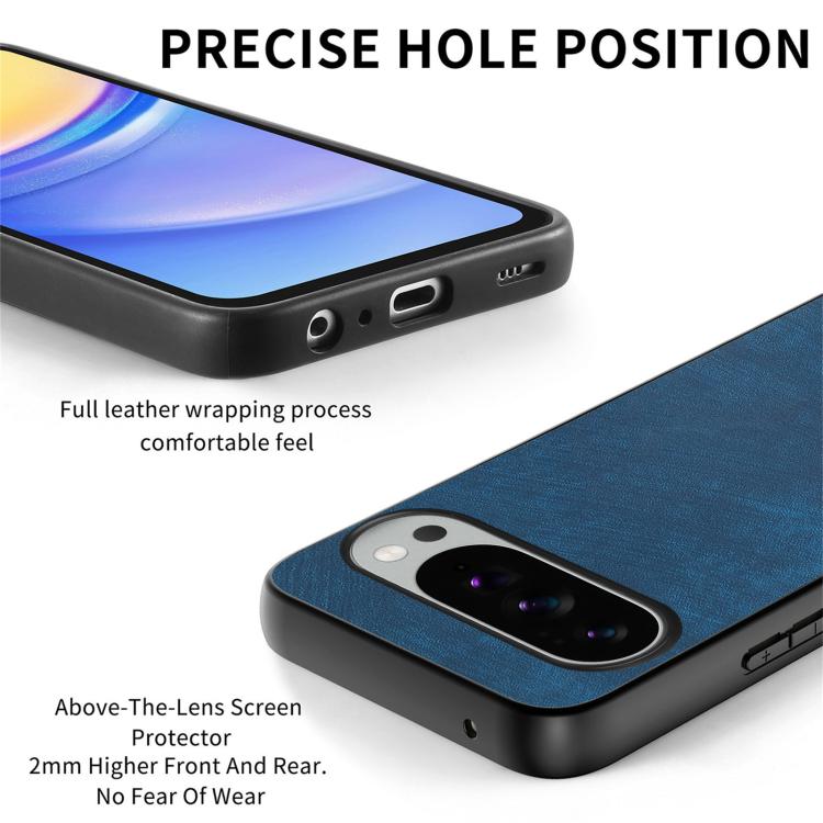 For Google Pixel 10 Pro XL Vintage Leather PC Back Cover Phone Case