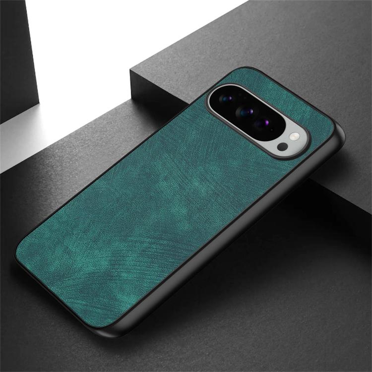 For Google Pixel 10 Pro XL Vintage Leather PC Back Cover Phone Case