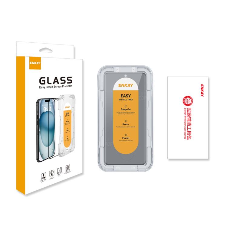 For OnePlus 12 ENKAY Hat-Prince Easy Install Heat Bending Privacy Screen Tempered Glass Film