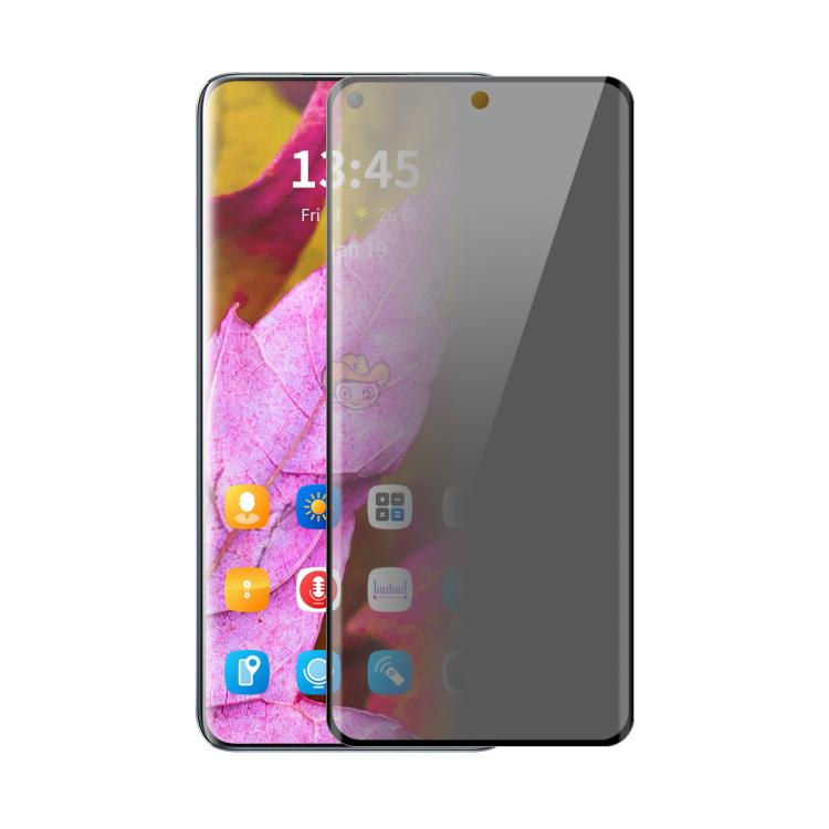 For Realme GT7 Pro ENKAY Hat-Prince Easy Install Heat Bending Privacy Screen Tempered Glass Film