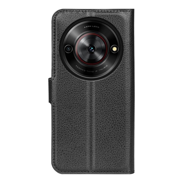 For ZTE Blade A75 5G Litchi Texture Horizontal Flip Leather Phone Case with Holder