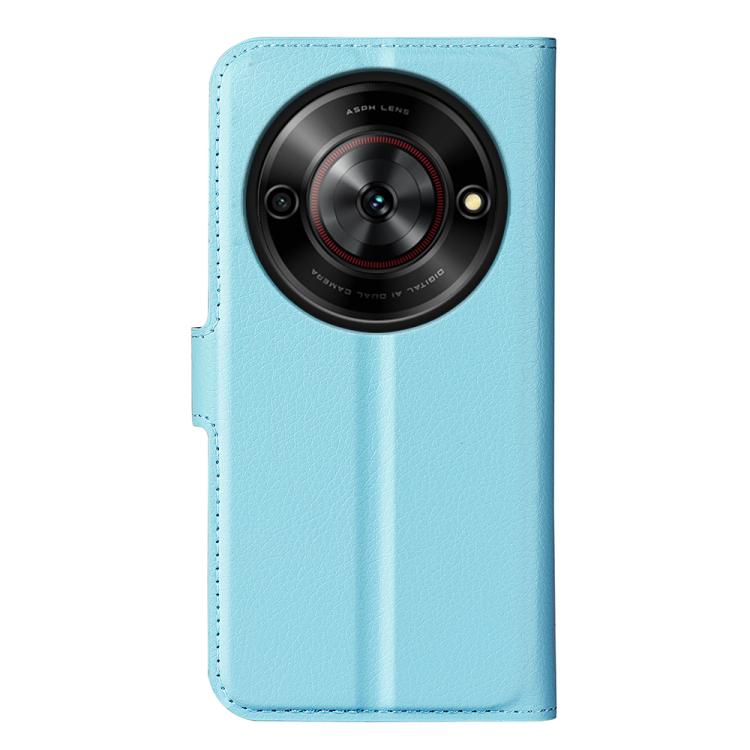 For ZTE Blade A75 5G Litchi Texture Horizontal Flip Leather Phone Case with Holder
