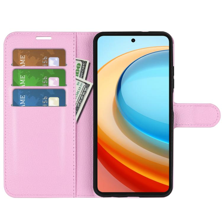 For ZTE Blade A75 5G Litchi Texture Horizontal Flip Leather Phone Case with Holder