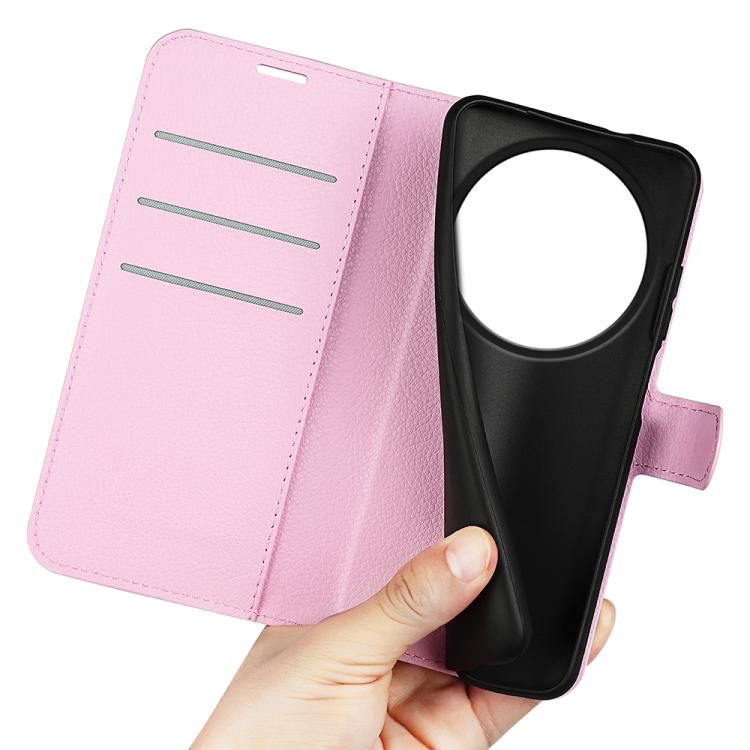 For ZTE Blade A75 5G Litchi Texture Horizontal Flip Leather Phone Case with Holder