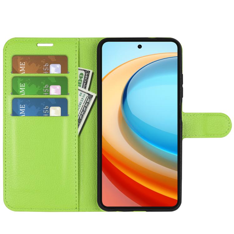 For ZTE Blade A75 5G Litchi Texture Horizontal Flip Leather Phone Case with Holder