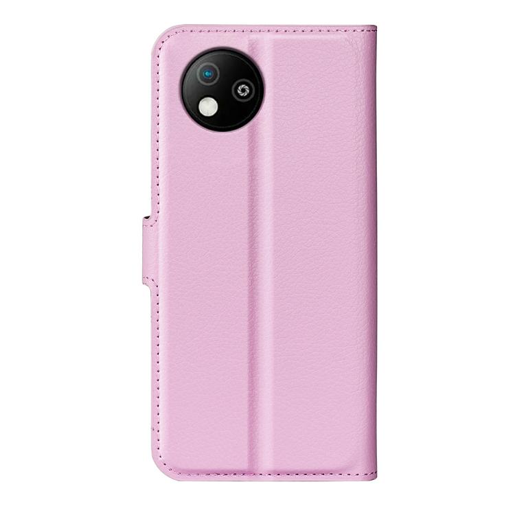 For ZTE Blade A35 Lite Litchi Texture Horizontal Flip Leather Phone Case with Holder