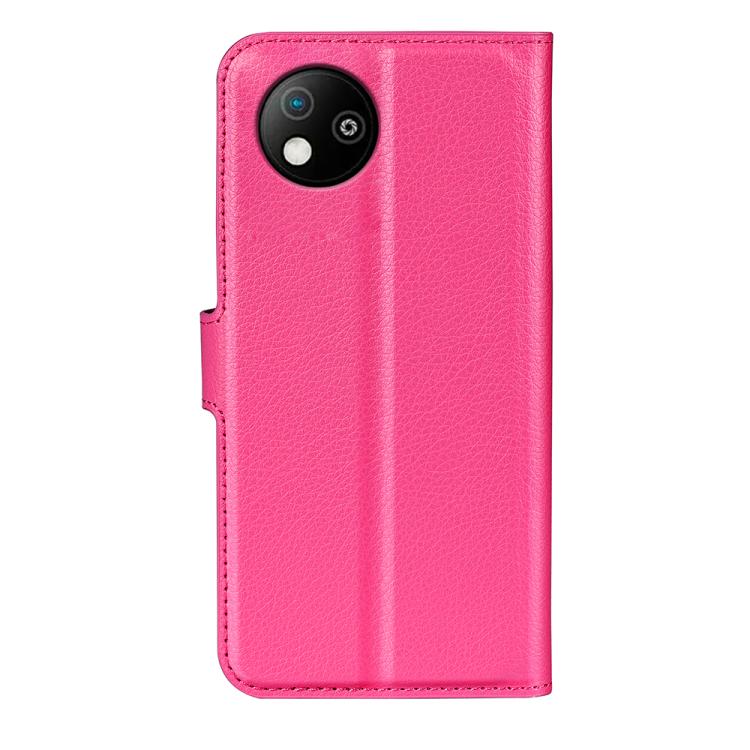 For ZTE Blade A35 Lite Litchi Texture Horizontal Flip Leather Phone Case with Holder