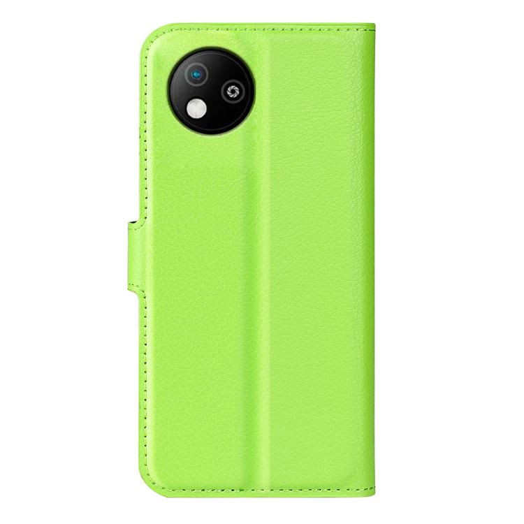 For ZTE Blade A35 Lite Litchi Texture Horizontal Flip Leather Phone Case with Holder
