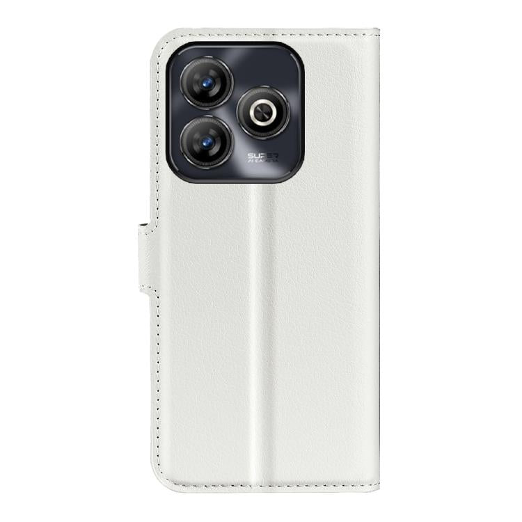 For ZTE Blade A75 Litchi Texture Horizontal Flip Leather Phone Case with Holder