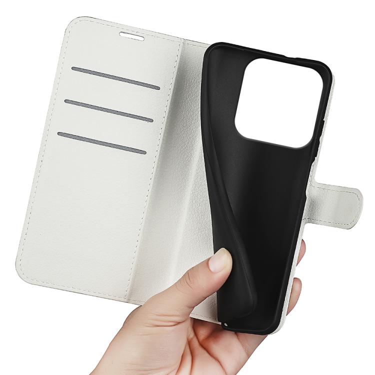 For ZTE Blade A75 Litchi Texture Horizontal Flip Leather Phone Case with Holder