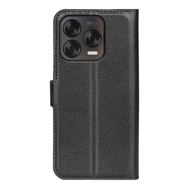 For ZTE Blade V70 Vita Litchi Texture Horizontal Flip Leather Phone Case with Holder