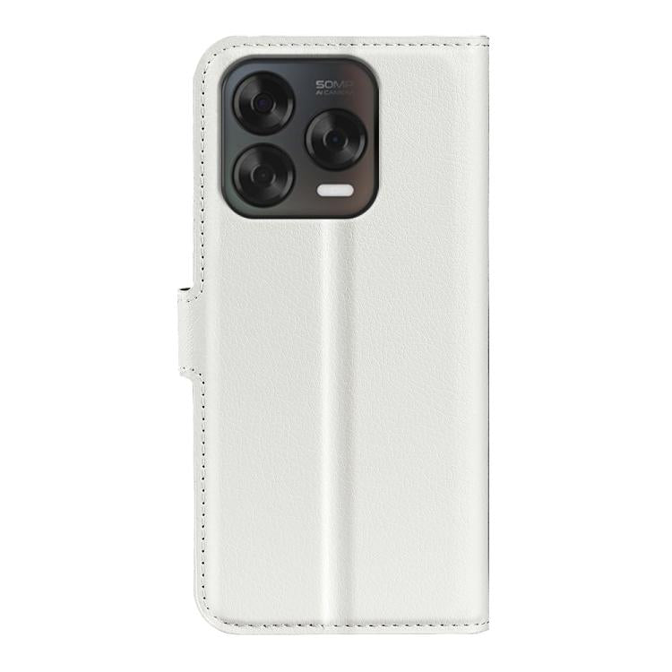 For ZTE Blade V70 Vita Litchi Texture Horizontal Flip Leather Phone Case with Holder