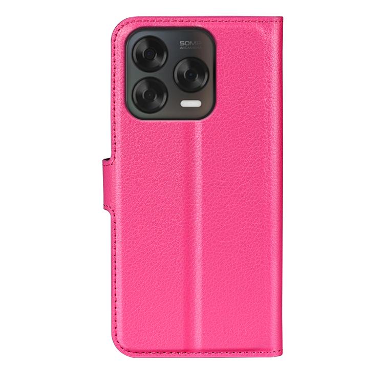 For ZTE Blade V70 Vita Litchi Texture Horizontal Flip Leather Phone Case with Holder