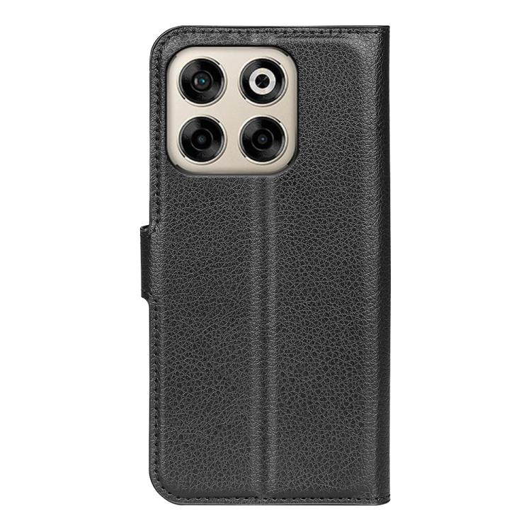 For ZTE Blade V70 Litchi Texture Horizontal Flip Leather Phone Case with Holder