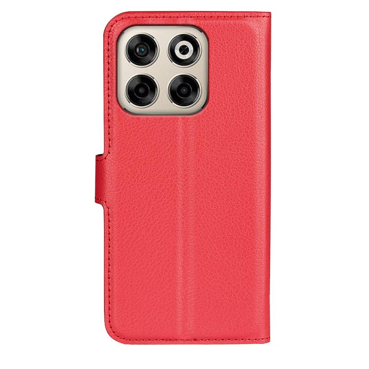 For ZTE Blade V70 Litchi Texture Horizontal Flip Leather Phone Case with Holder