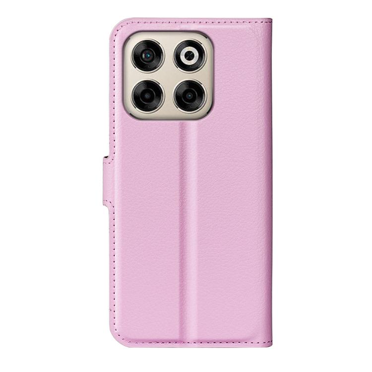 For ZTE Blade V70 Litchi Texture Horizontal Flip Leather Phone Case with Holder