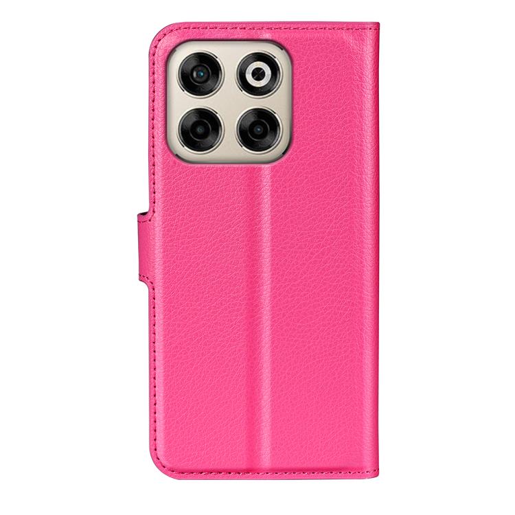 For ZTE Blade V70 Litchi Texture Horizontal Flip Leather Phone Case with Holder