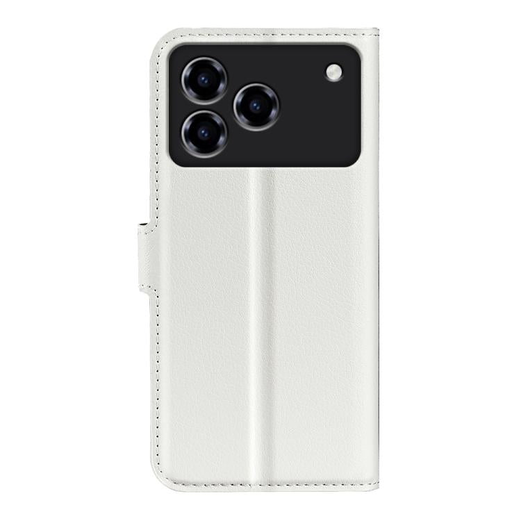 For ZTE Blade A76 4G Litchi Texture Horizontal Flip Leather Phone Case with Holder