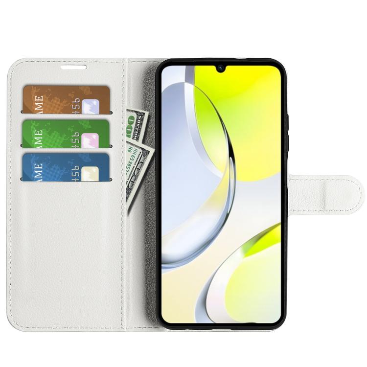 For ZTE Blade A76 4G Litchi Texture Horizontal Flip Leather Phone Case with Holder