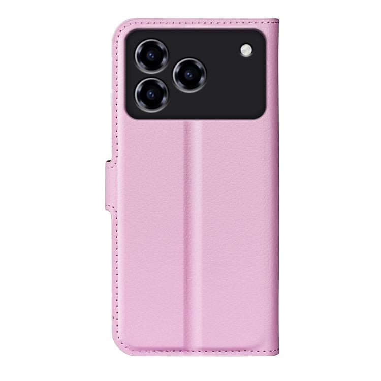 For ZTE Blade A76 4G Litchi Texture Horizontal Flip Leather Phone Case with Holder