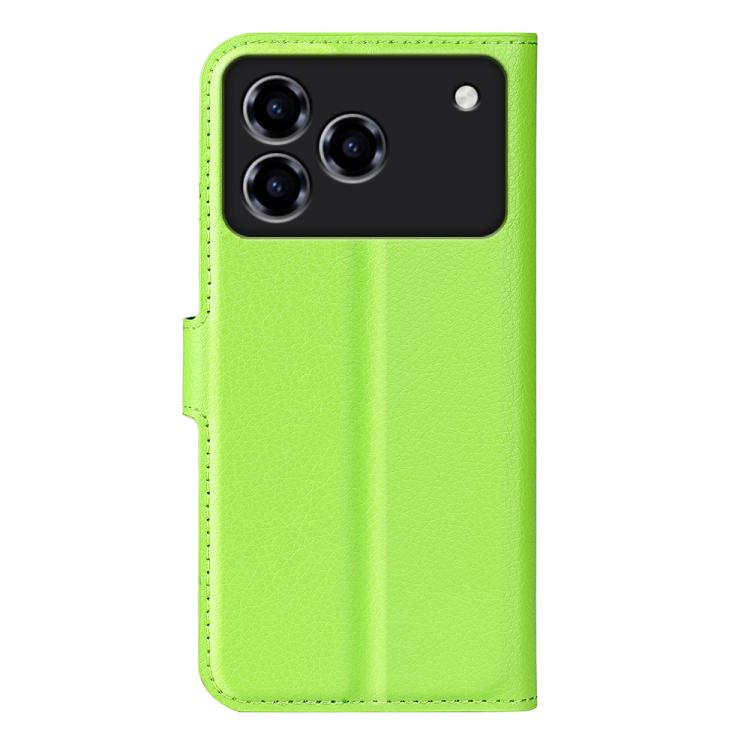 For ZTE Blade A76 4G Litchi Texture Horizontal Flip Leather Phone Case with Holder