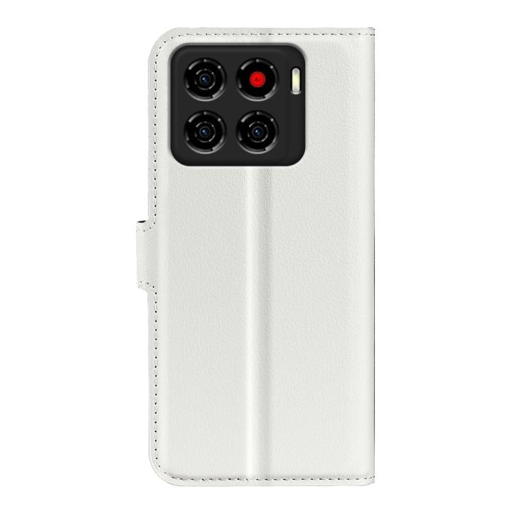 For ZTE Blade A56 Litchi Texture Horizontal Flip Leather Phone Case with Holder