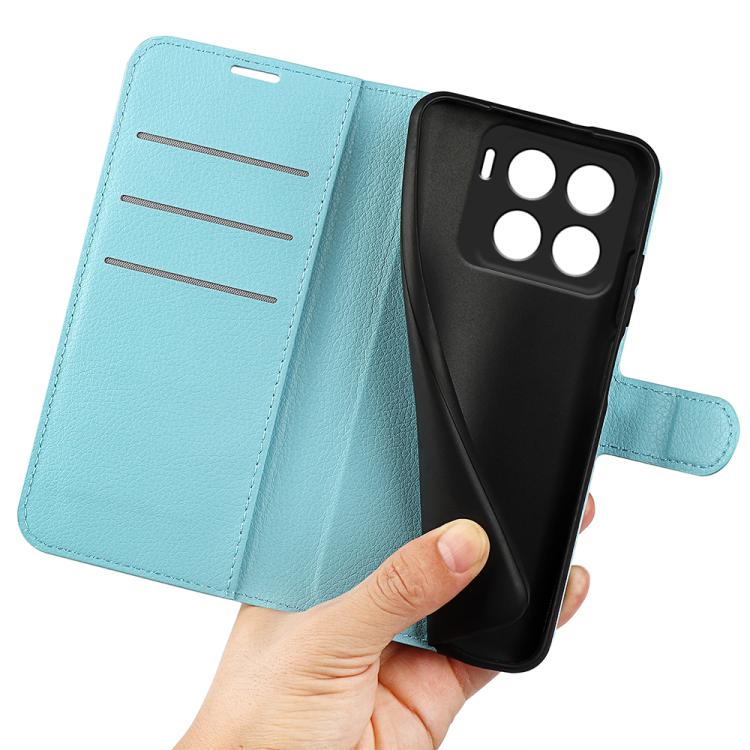 For ZTE Blade A56 Litchi Texture Horizontal Flip Leather Phone Case with Holder