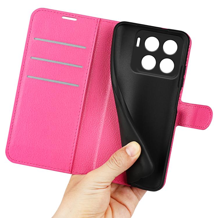 For ZTE Blade A56 Litchi Texture Horizontal Flip Leather Phone Case with Holder